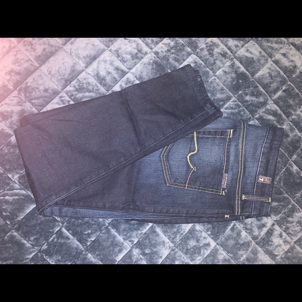 7 for all mankind high waisted jeans
